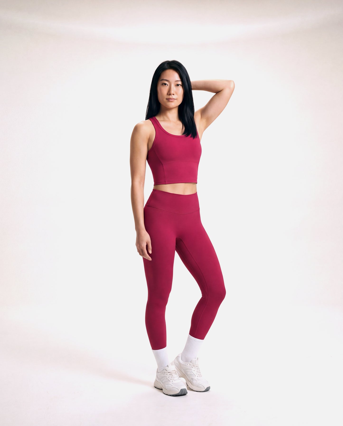 VARCEA Red Seamless High Tank