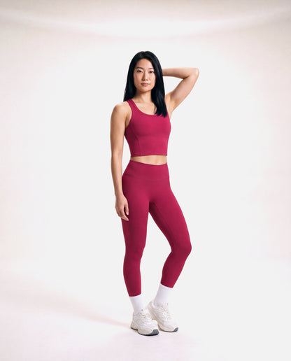 VARCEA Red Seamless High Tank