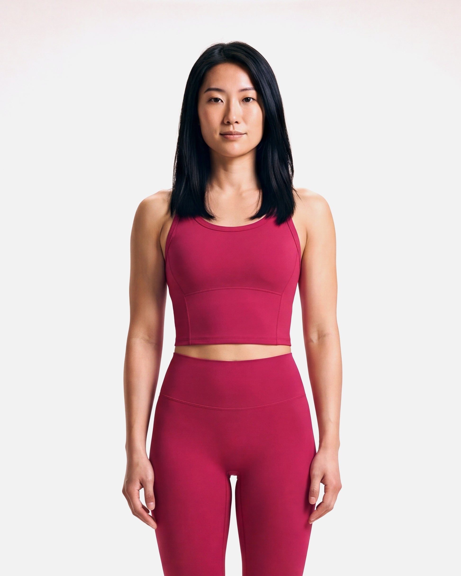 VARCEA Red Seamless High Tank