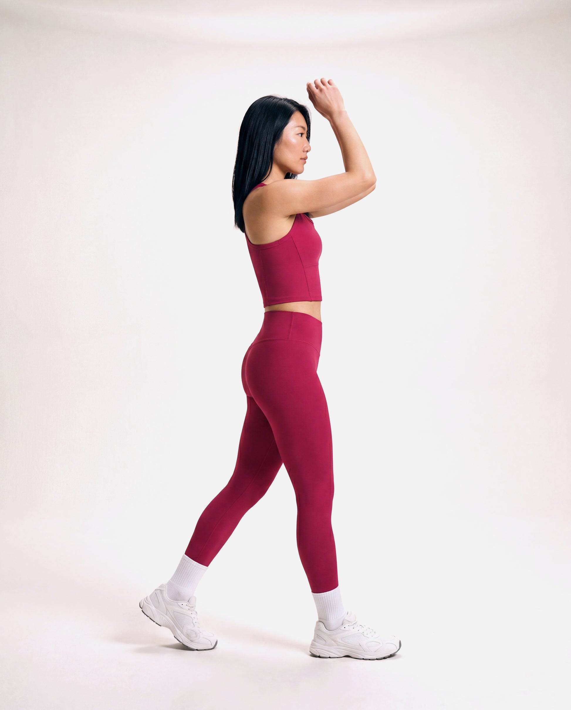 VARCEA Red Seamless High Tank