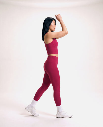 VARCEA Red Seamless High Tank