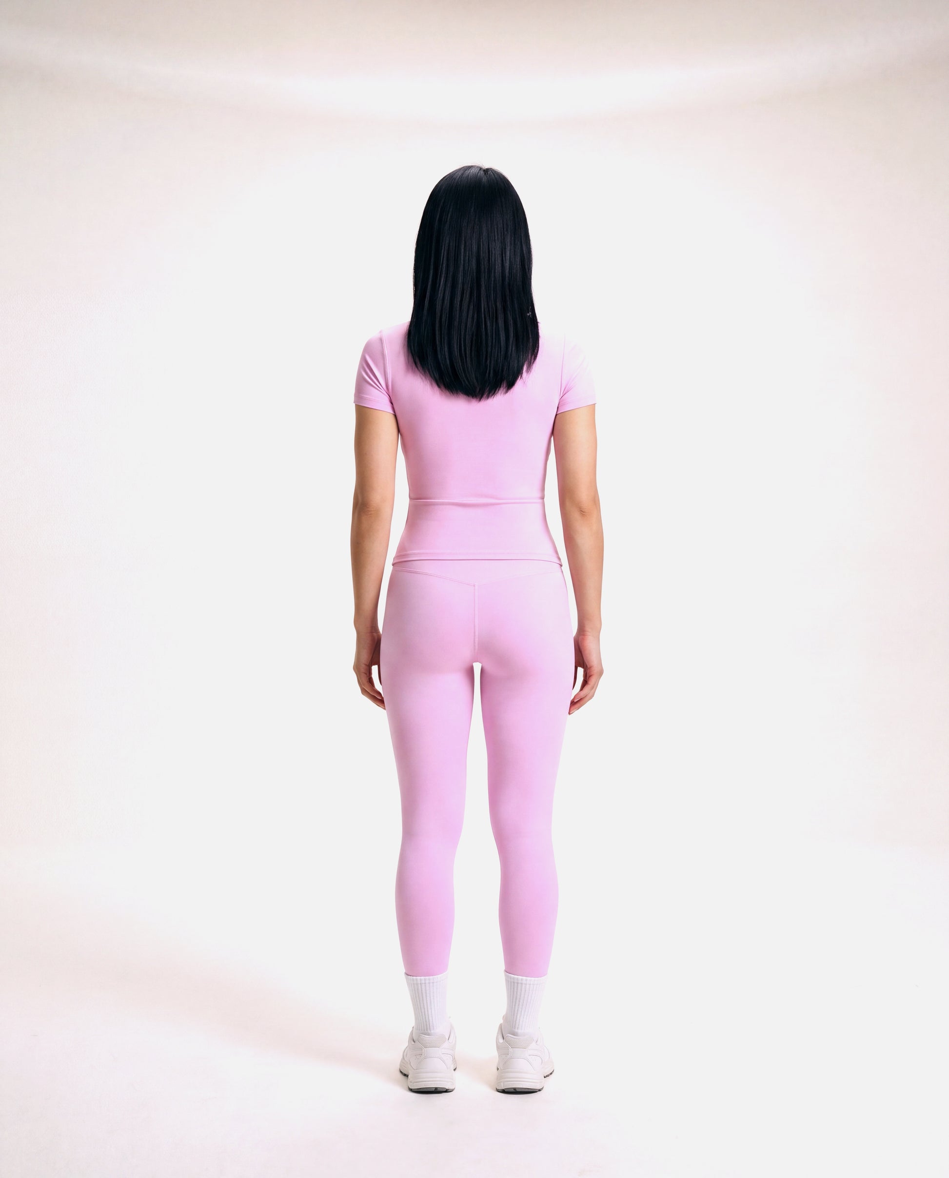 VARCEA Pink Seamless T Shirt