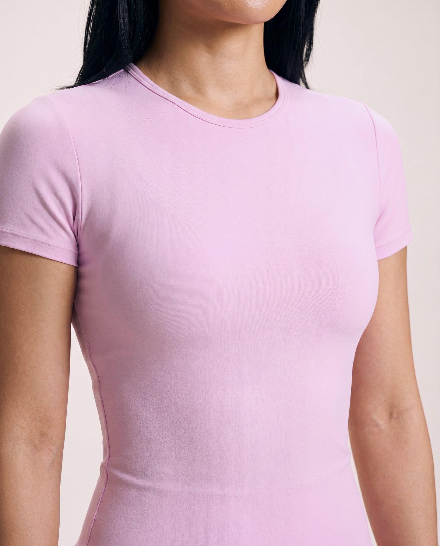 VARCEA Pink Seamless T Shirt