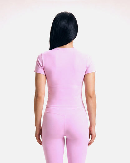 VARCEA Pink Seamless T Shirt